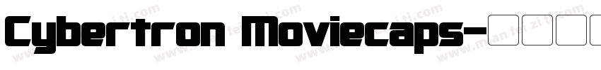 Cybertron Moviecaps字体转换